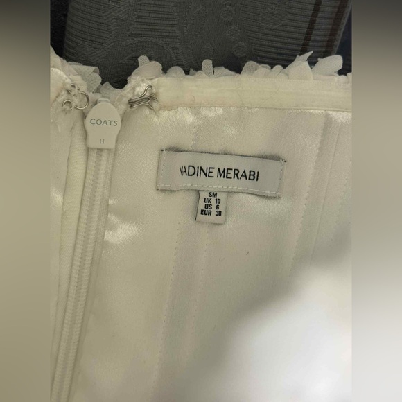 Nadine Merabi Maisy Dress White - Picture 8 of 9